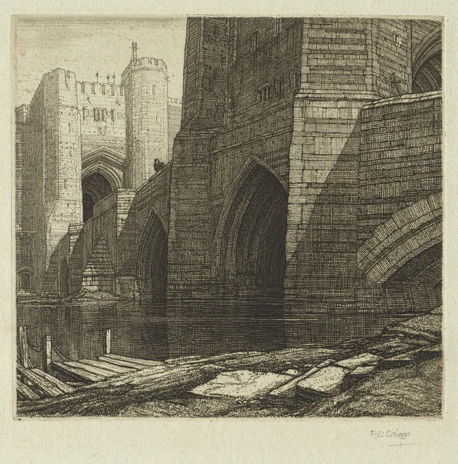 The Barbican by Frederick Landseer Maur Griggs