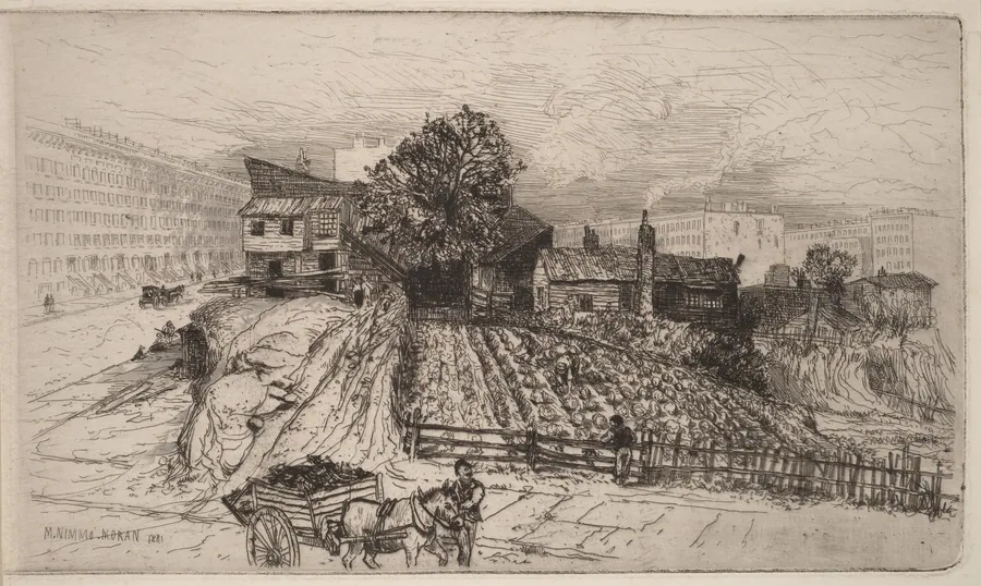 A City Farm—New York by Mary Nimmo Moran