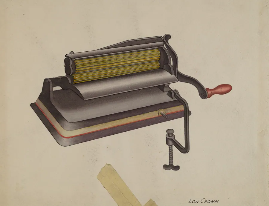 Fluting Iron by Lon Cronk