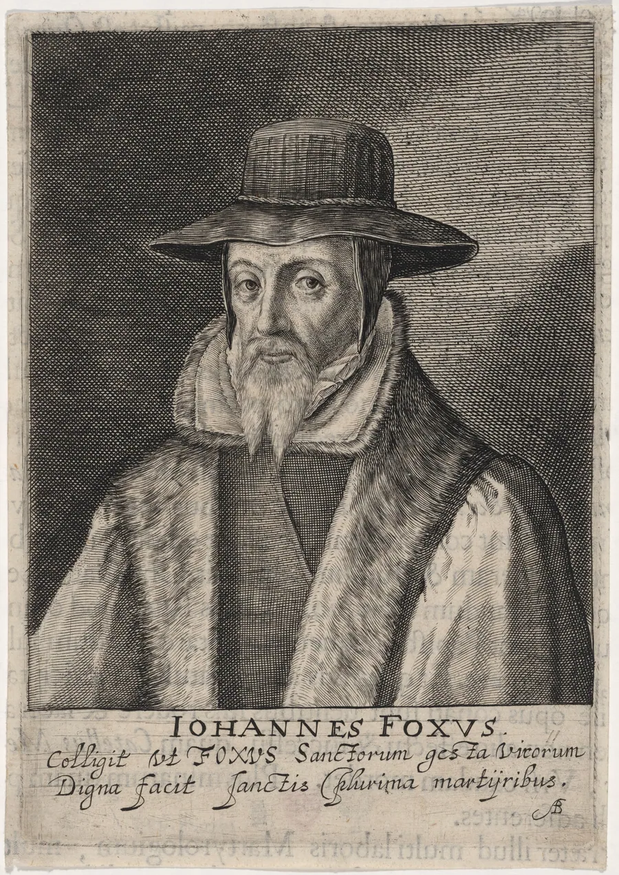 John Foxe, Martyrologist by Magdalena van de Passe