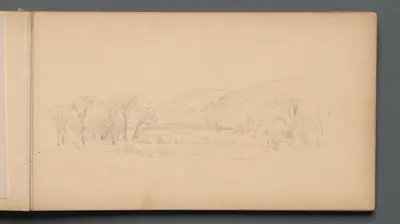 Sketchbook, page 06: "Gorham" (Maine)
