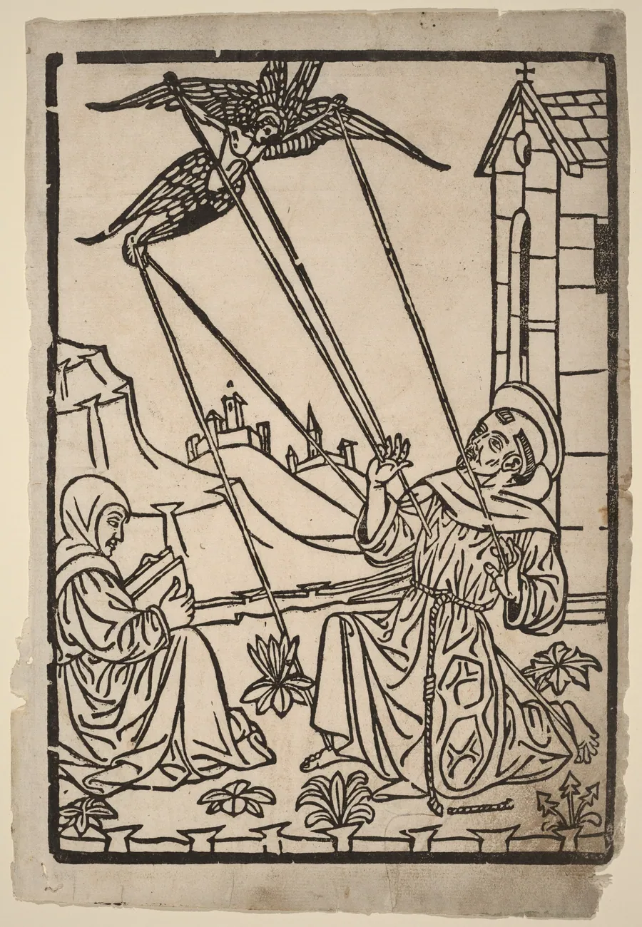 Saint Francis Receiving the Stigmata by Italian 15th Century