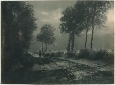 Women on a Country Road