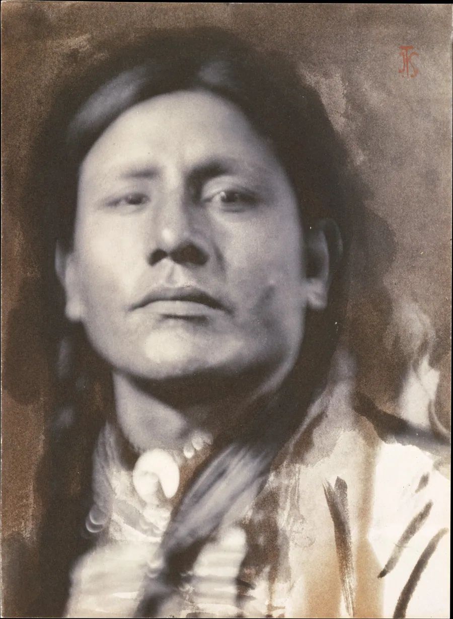 A Sioux Chief [Has-No-Horses] by Joseph T. Keiley