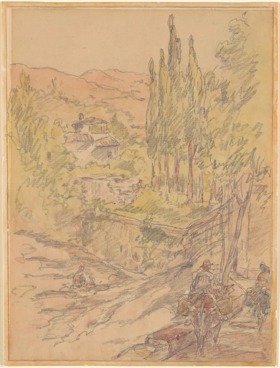 Granada by Walter Shirlaw