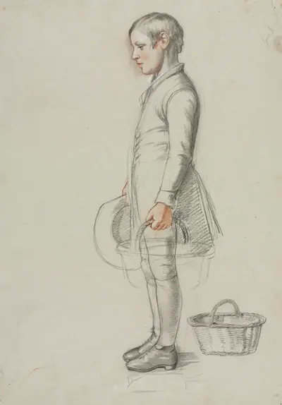Study for "Country Cousins"