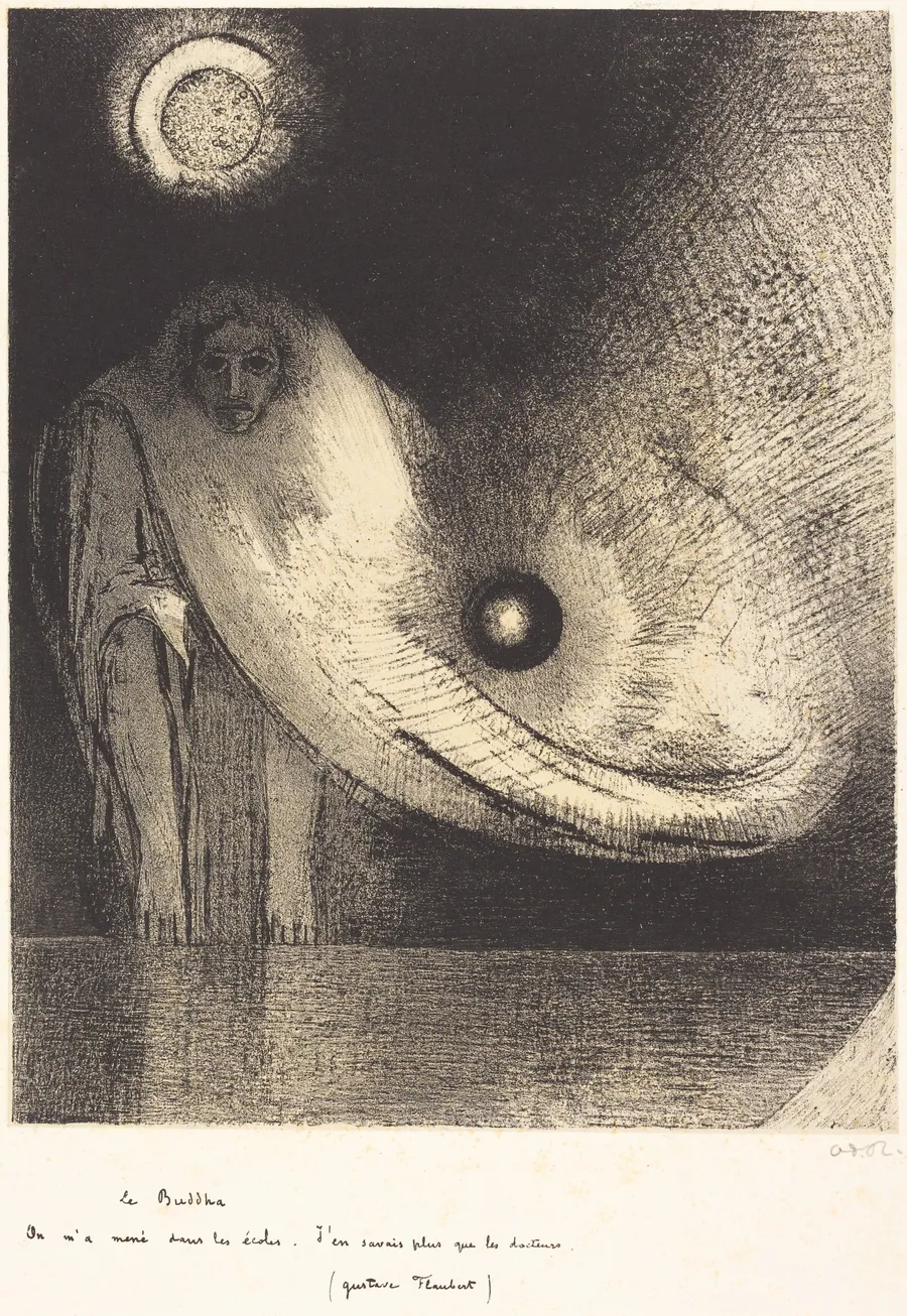 Le Buddha by Odilon Redon