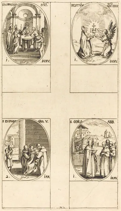 Circumcision; Festival of Name of Christ; St. Odilo; St. Euphrosyna