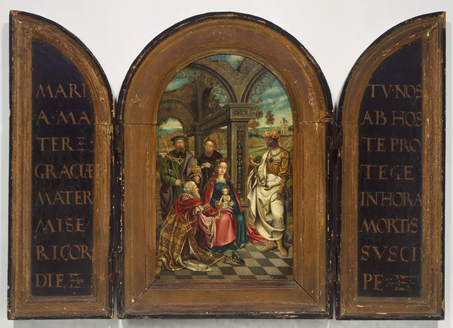 Adoration of the Magi by Imitator of Netherlandish (Antwerp Mannerist) Painter