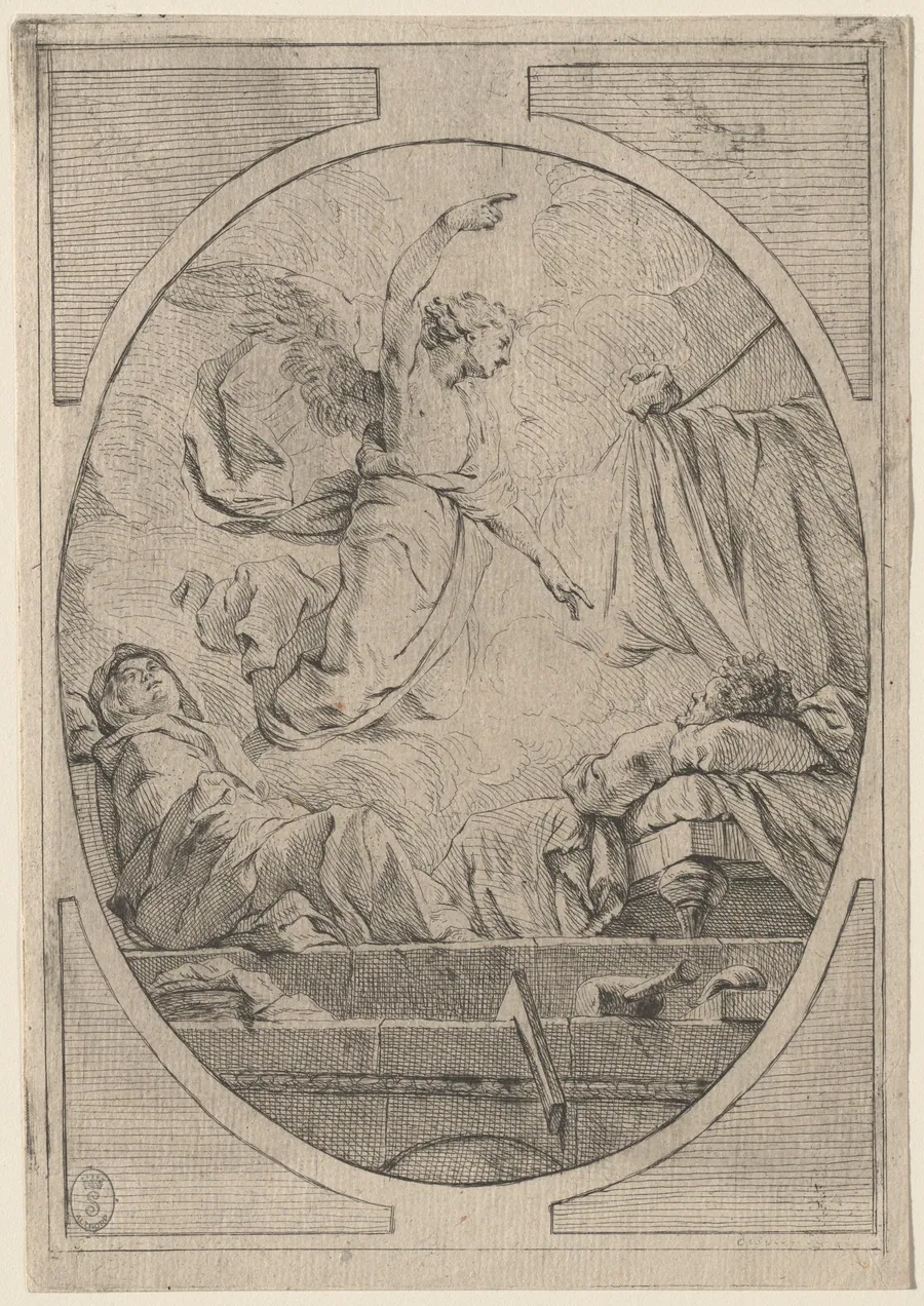 The Dream of Saint Joseph by French 18th Century