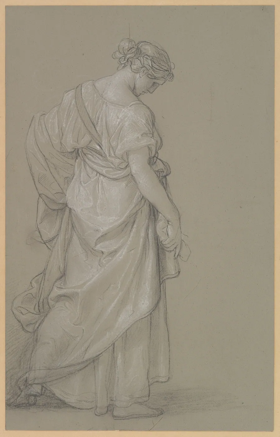 Study of a Standing Woman by Angelica Kauffmann