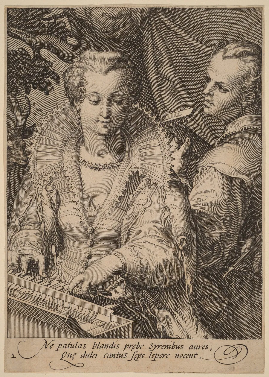 Hearing by Jan Pietersz Saenredam