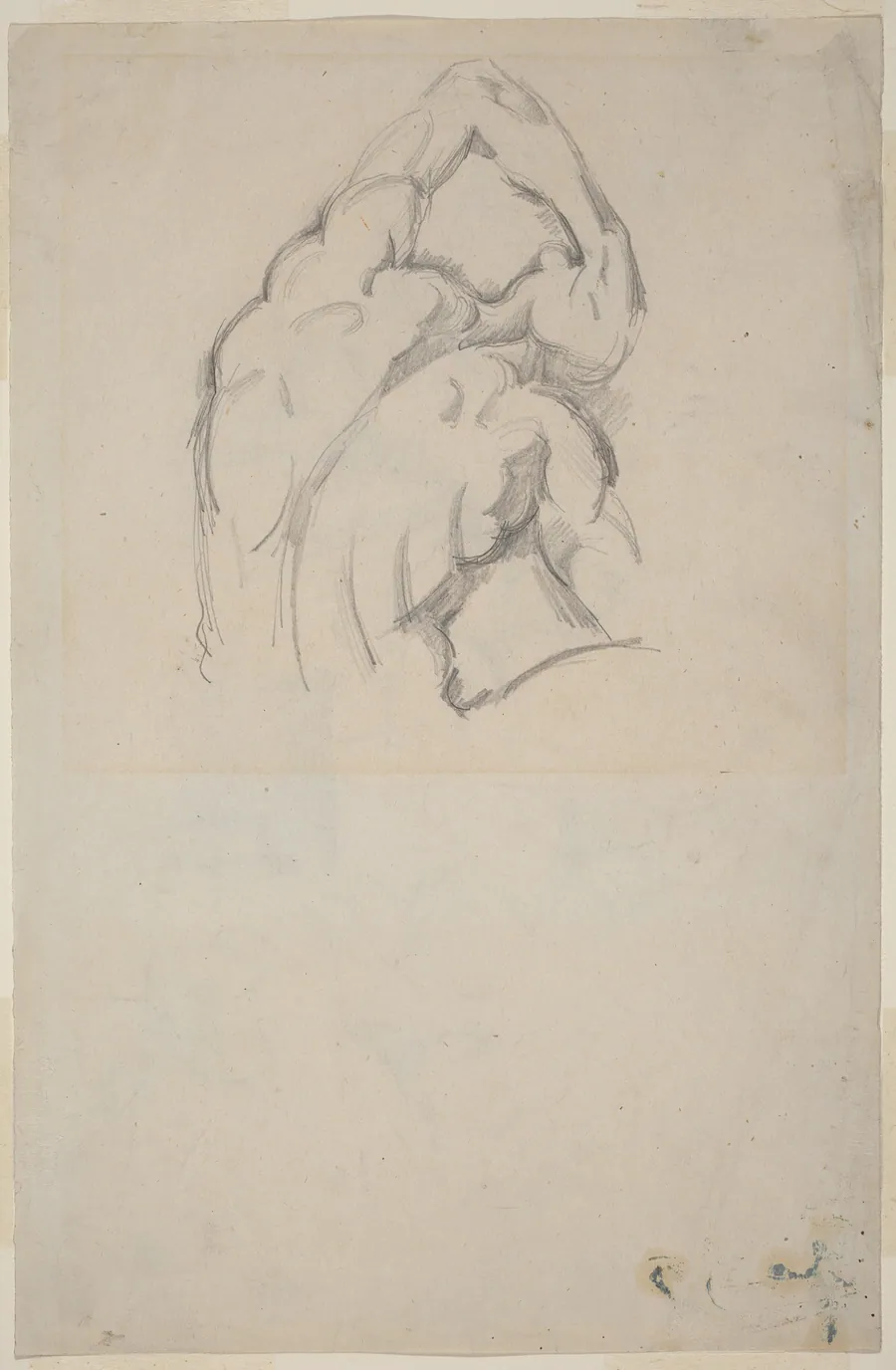 Study of the "Ecorché" [recto] by Paul Cezanne