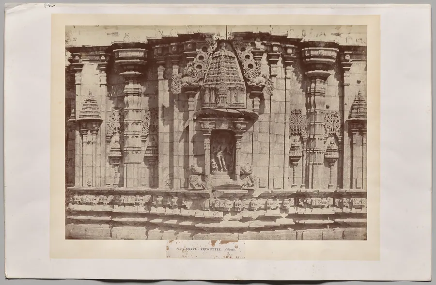 Kirwuttee, A Temple, India by William Henry Pigou