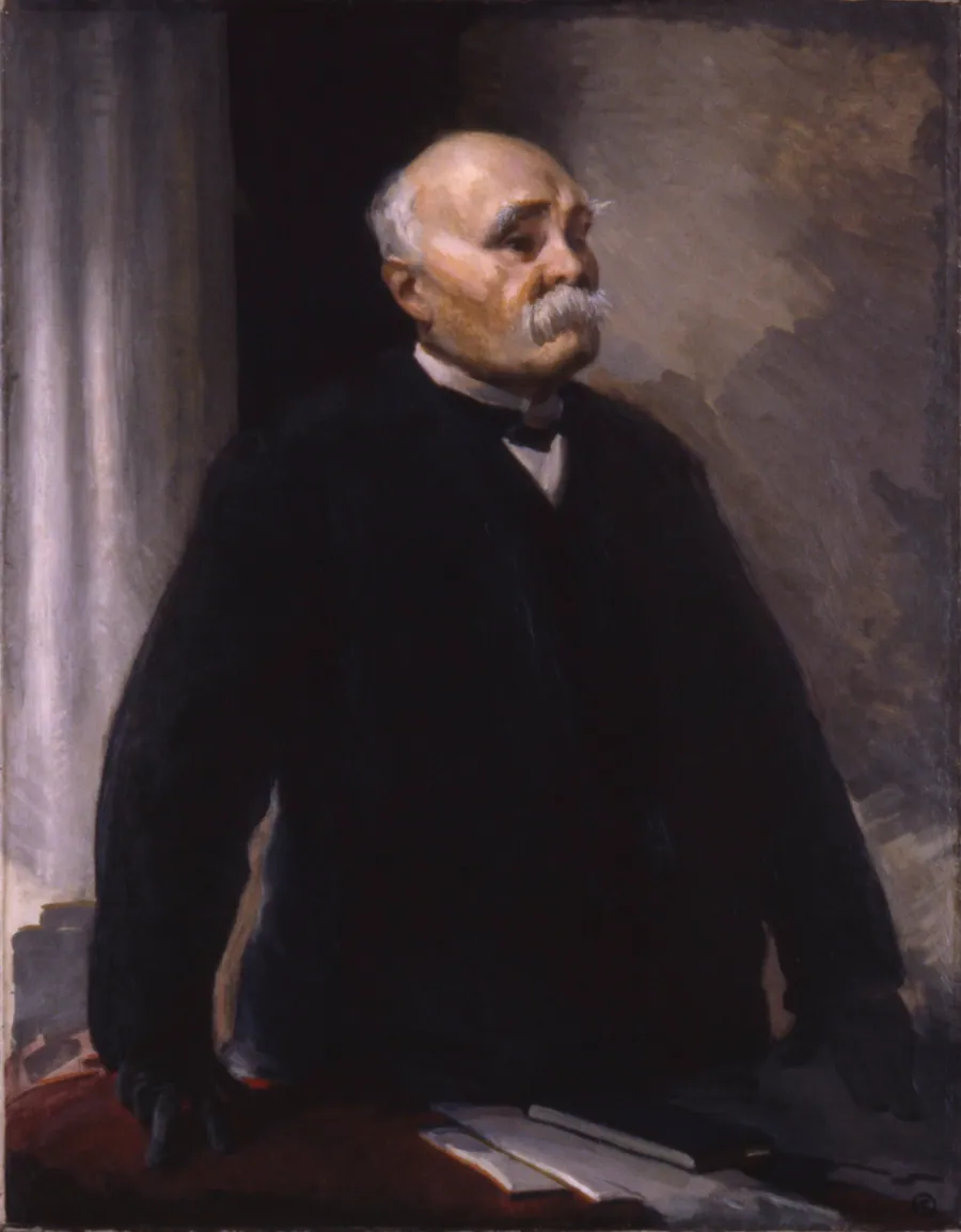 Georges Clemenceau by Cecilia Beaux, born Philadelphia, PA 1855-died Gloucester, MA 1942
