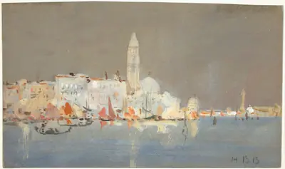 Venetian Capriccio with a Campanile