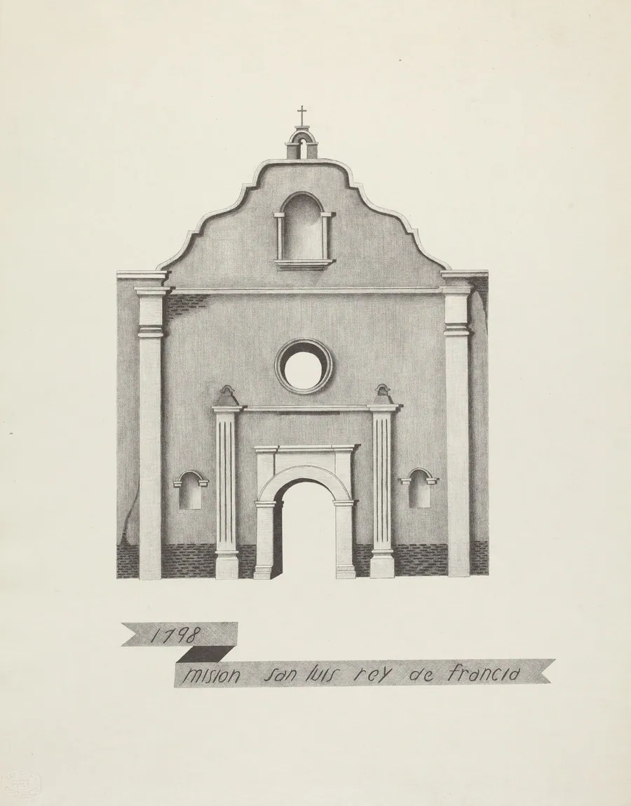 Mision San Luis Rey de Francia by James Jones