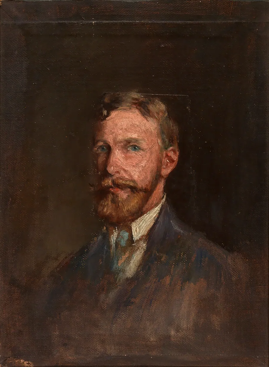 Doctor R. by Alice Pike Barney, born Cincinnati, OH 1857-died Los Angeles, CA 1931