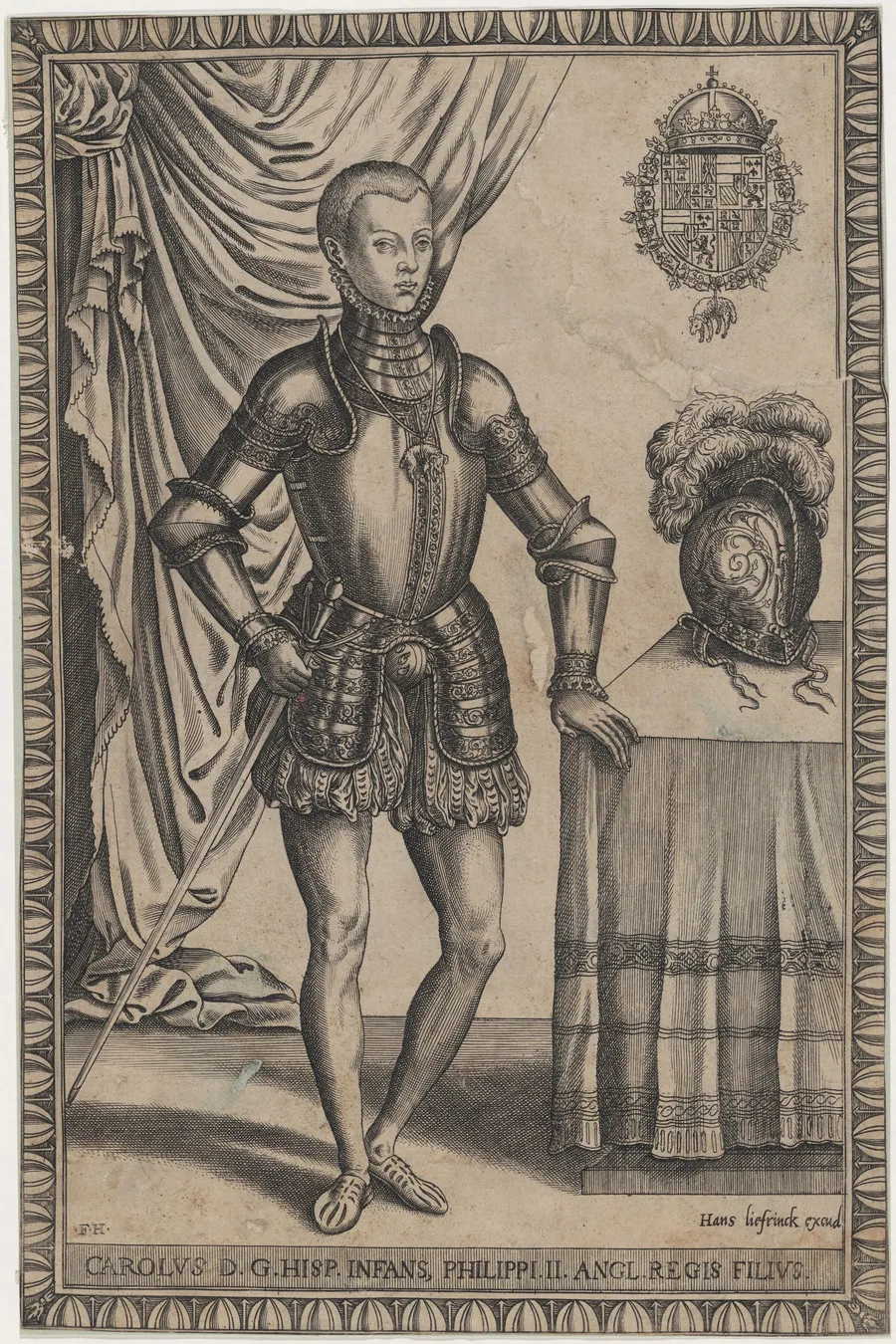 Don Carlos, Prince of Asturias by Frans Huys