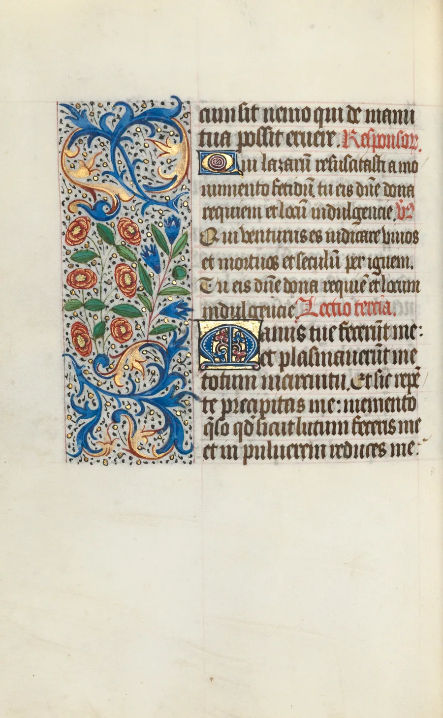 Book of Hours (Use of Rouen): fol. 116v by Master of the Geneva Latini