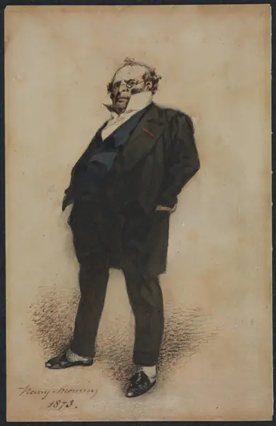 Self-Portrait in the Role of M. Prud'homme