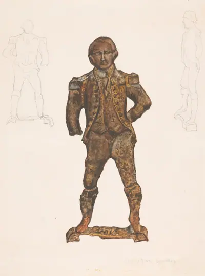 Andiron (George Washington)