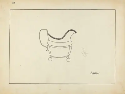 Study of Cream Pitcher