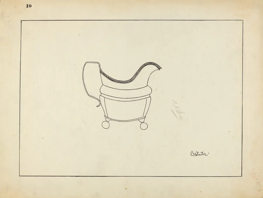 Study of Cream Pitcher by Charlotte Winter