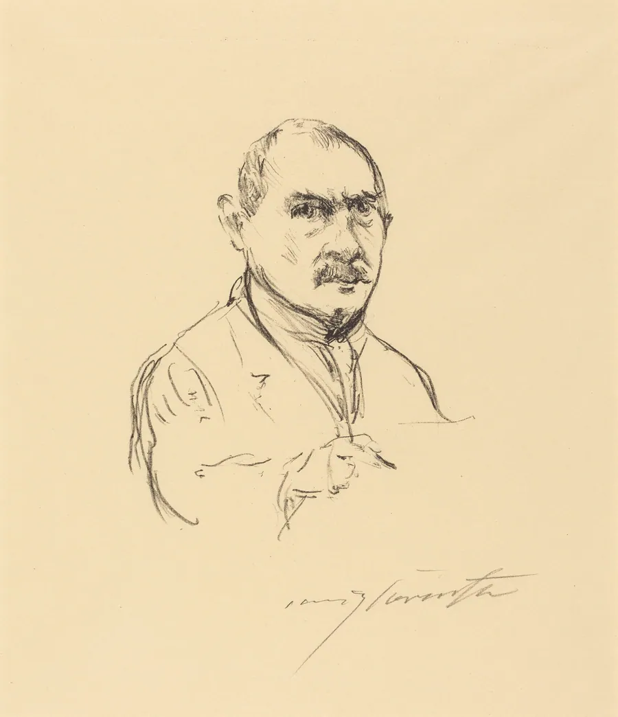 Selbstbildnis (Self-Portrait) by Lovis Corinth