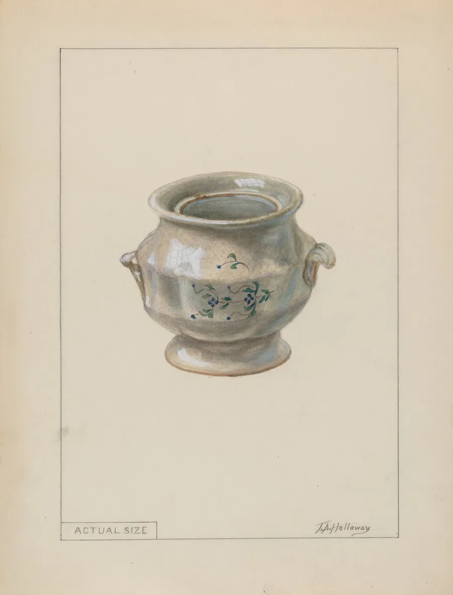 Small Sugar Bowl by Thomas Holloway