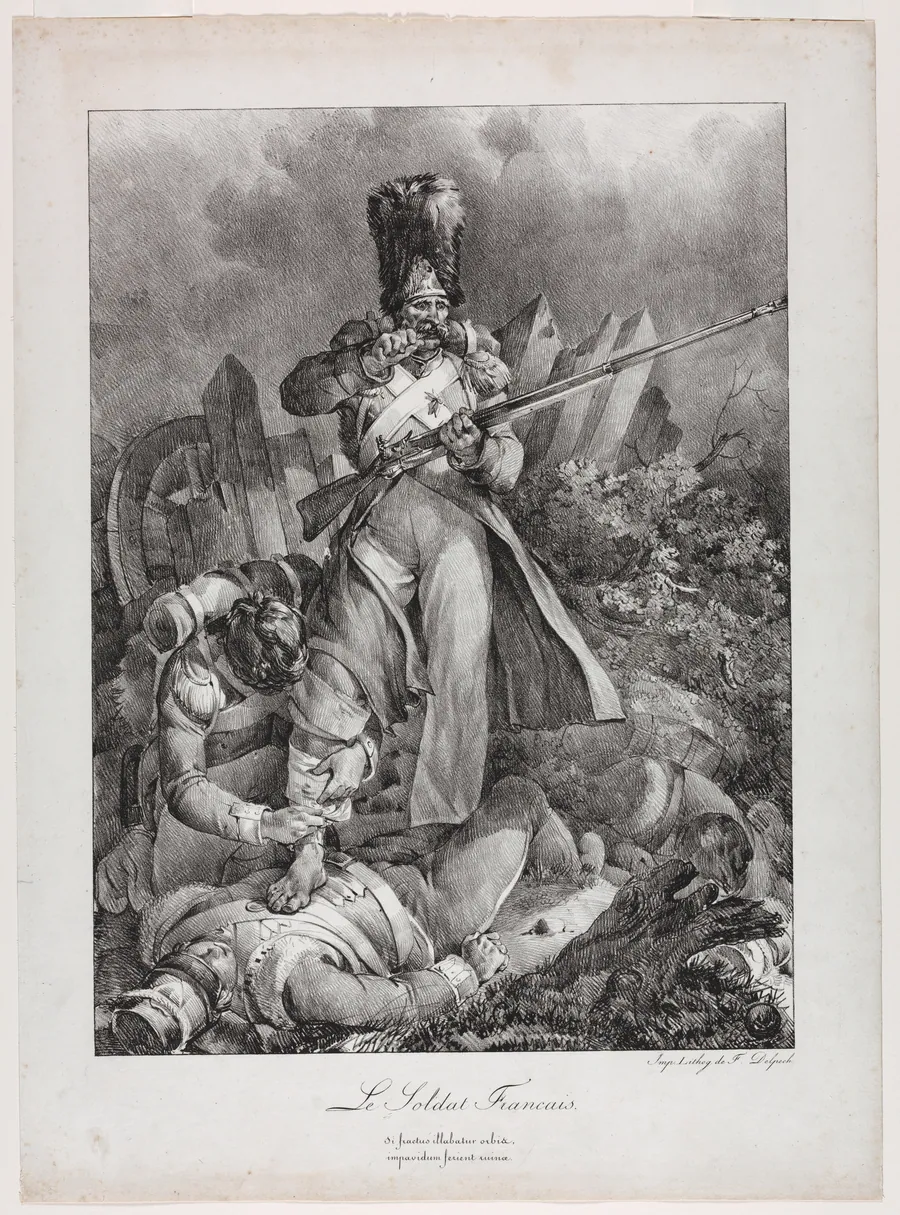 The French Soldier (Le Soldat français) by Nicolas Toussaint Charlet