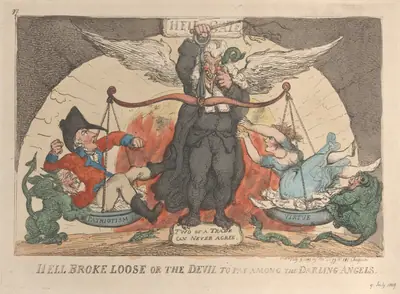 Hell Broke Loose, or the Devil to Pay Among the Darling Angels