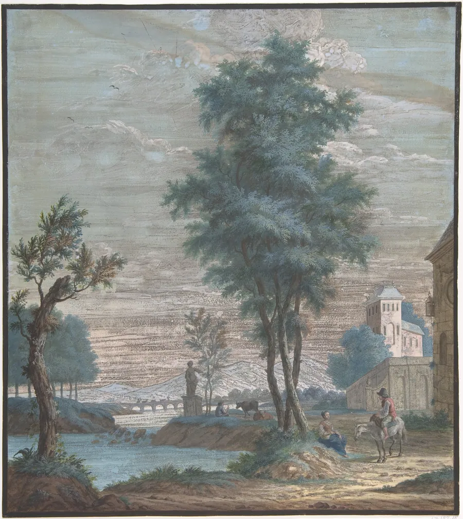 Italian Lanscape by Pieter de Groot