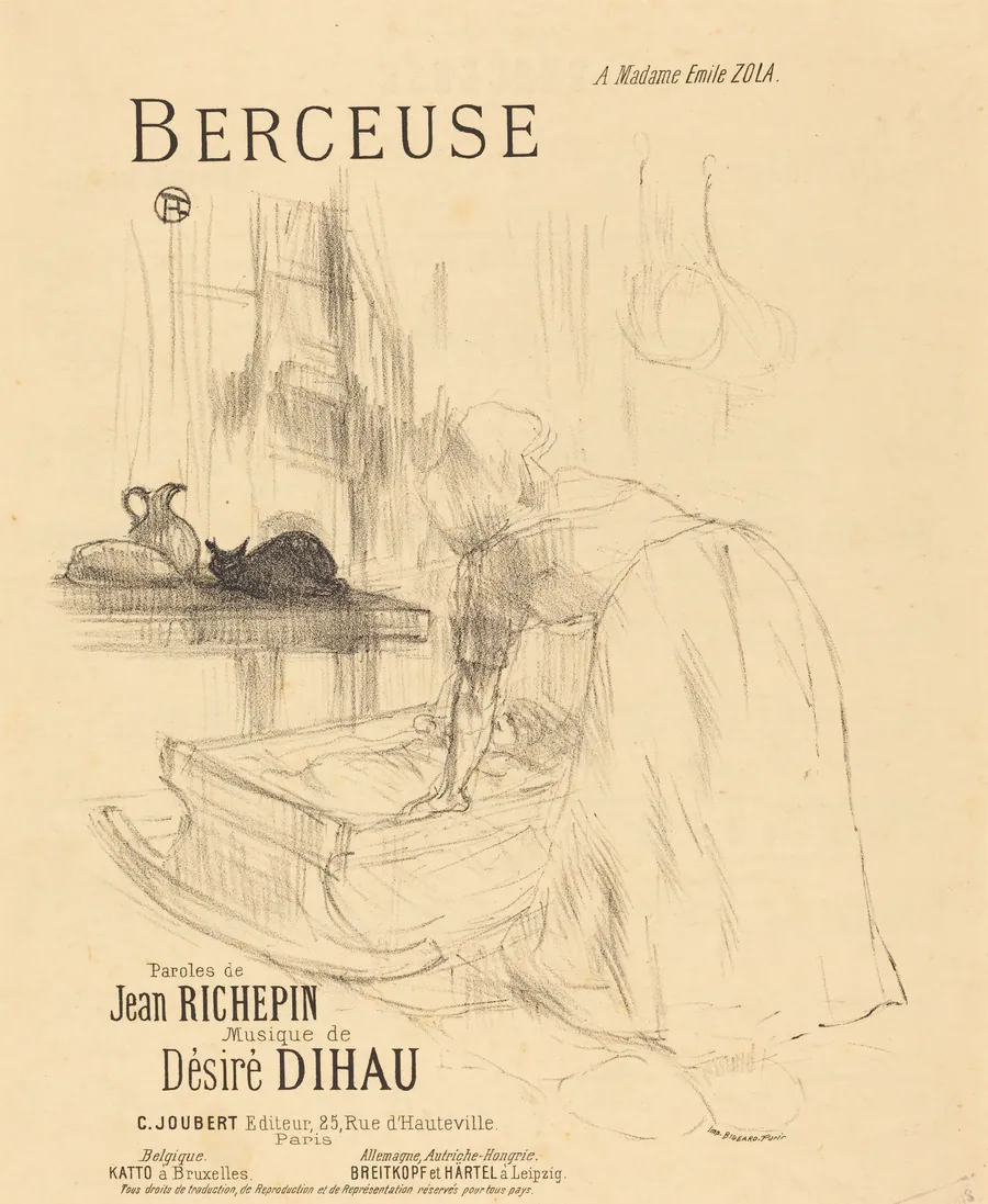 La Berceuse by Henri de Toulouse-Lautrec