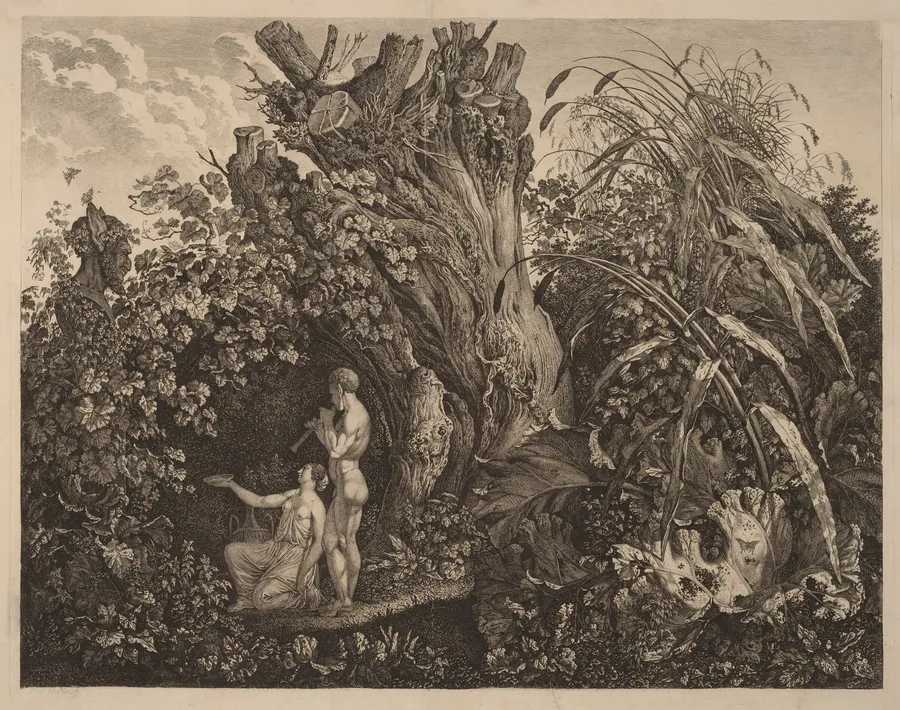 An Offering to Pan by Carl Wilhelm Kolbe