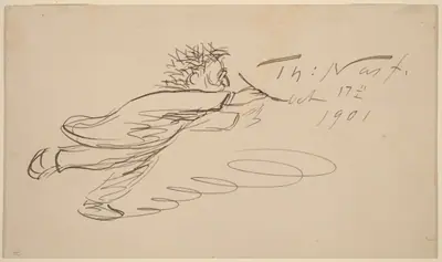 Signature, "TH. Nast, Oct. 17, 1901"