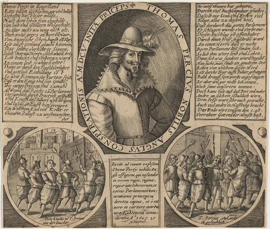 Thomas Percy, Gunpowder Plot Conspirator by Unknown 19th Century