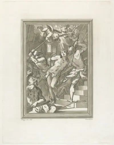 Flagellation of a Saint