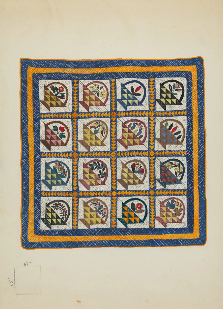 Bedspread by Irene Schaefer