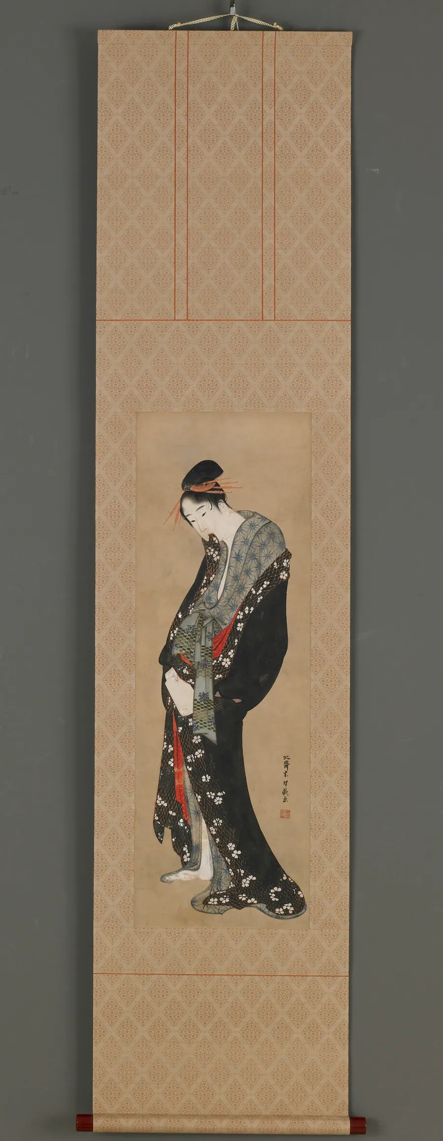 Courtesan by Katsushika Hokusai 葛飾北斎 (1760-1849)