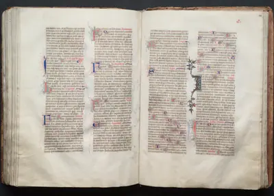 The Gotha Missal: Fol. 132v, Text