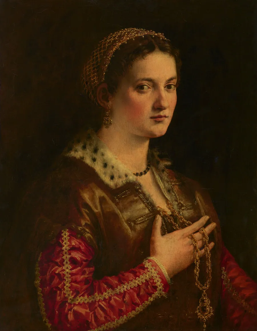 Portrait of a Lady by Francesco Salviati
