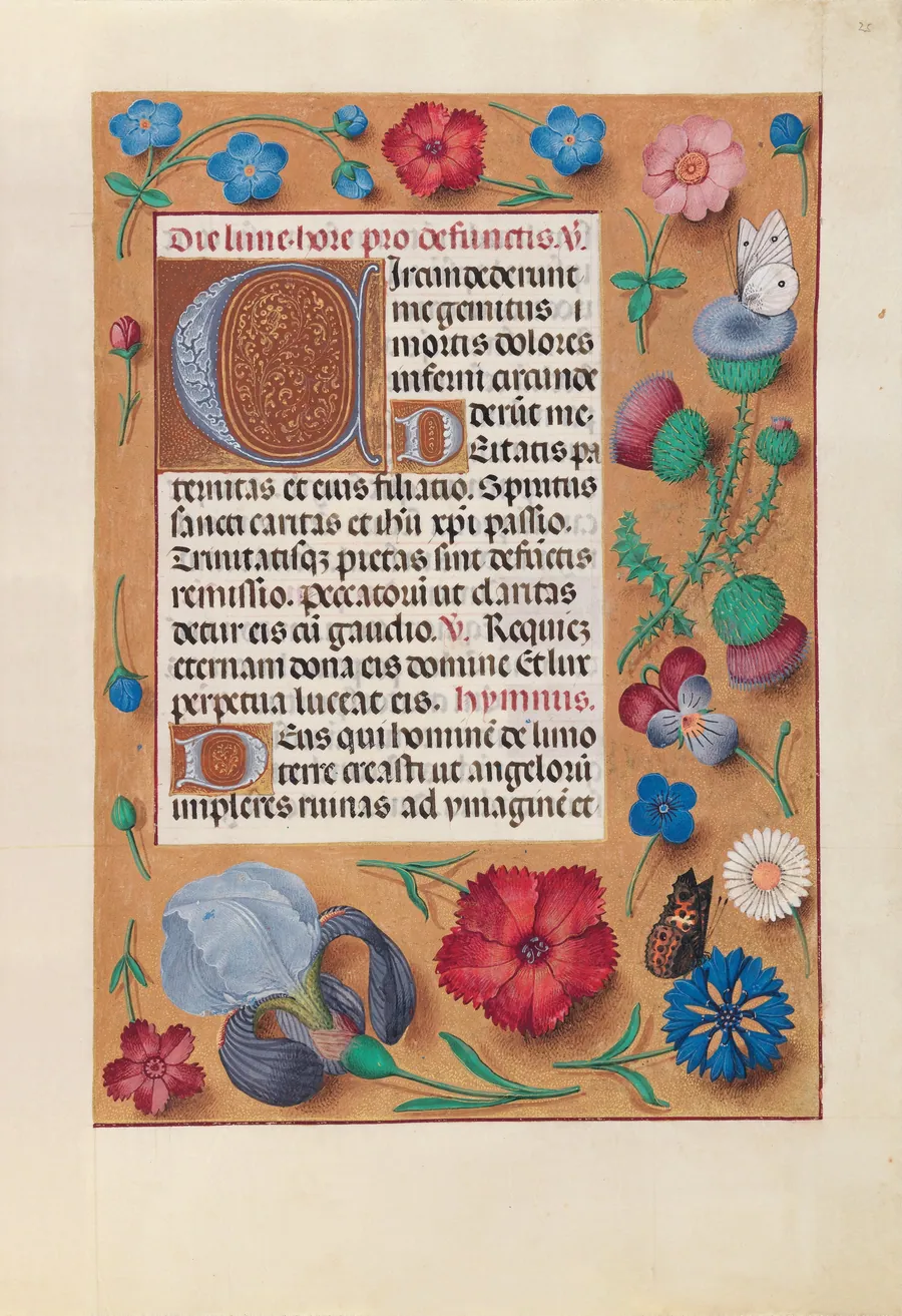 Hours of Queen Isabella the Catholic, Queen of Spain:  Fol. 25r by Master of the First Prayerbook of Maximillian