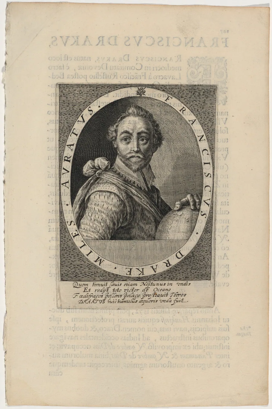 Sir Francis Drake by Willem de Passe