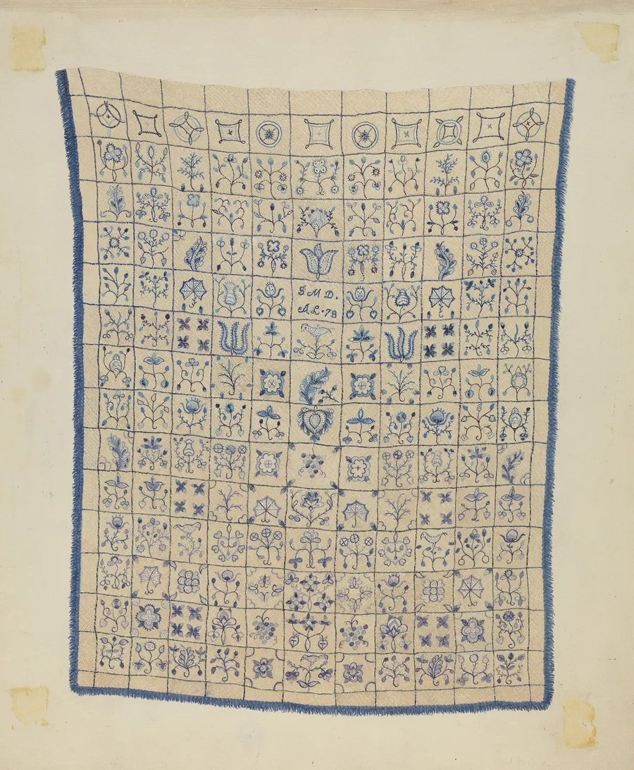 Bedspread by Mae A. Clarke