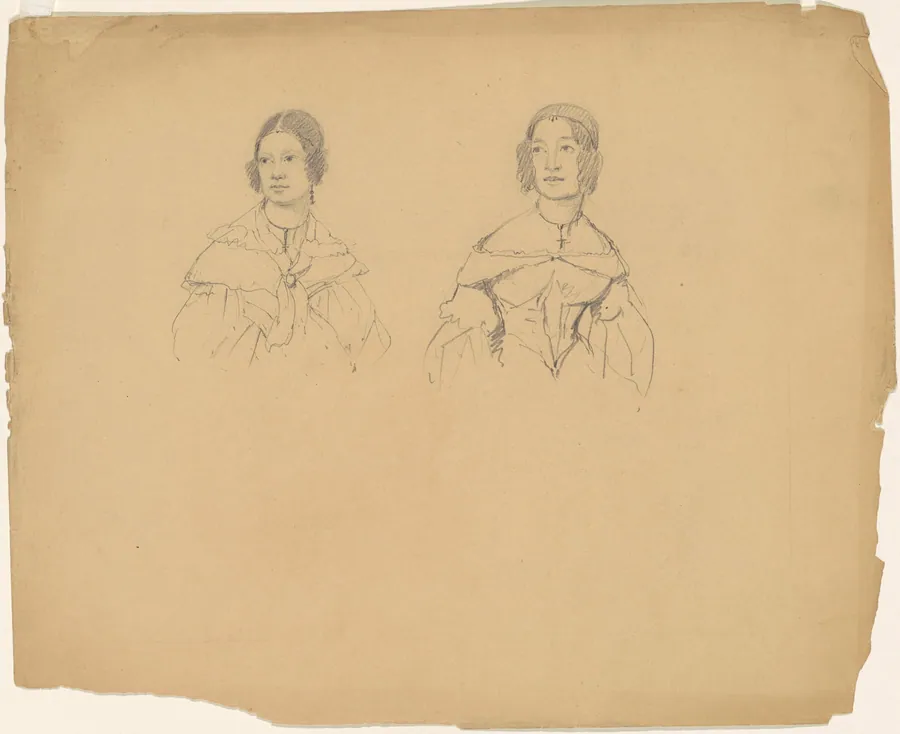 Two Women by James Goodwyn Clonney