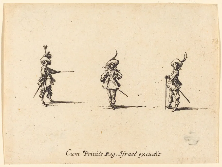 Unarmed Drill by Jacques Callot