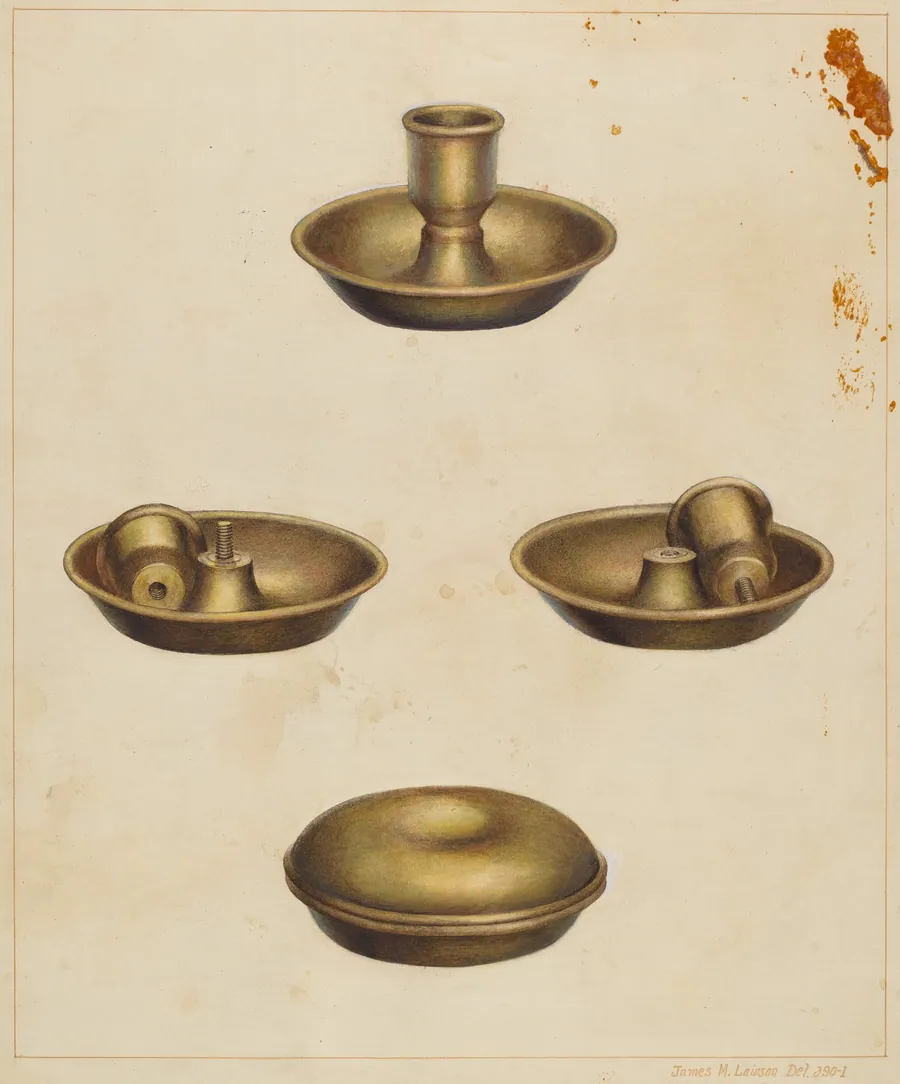 Candlestick by James M. Lawson