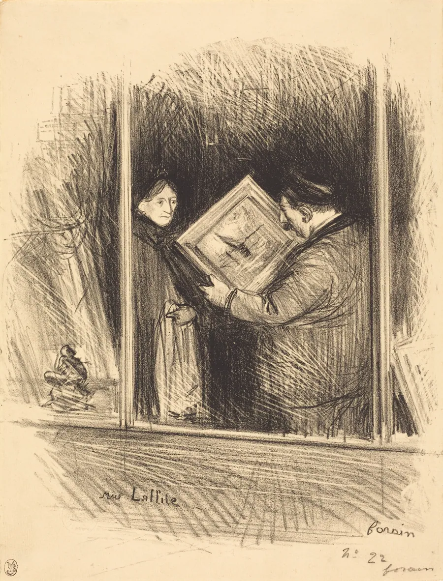 Rue Laffitte (Laffitte Street) by Jean-Louis Forain