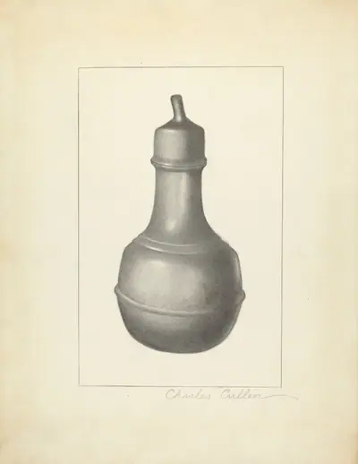 Pewter Nursing Bottle